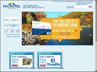Web site www.microtel-inns.com, Microtel Inn & Suites